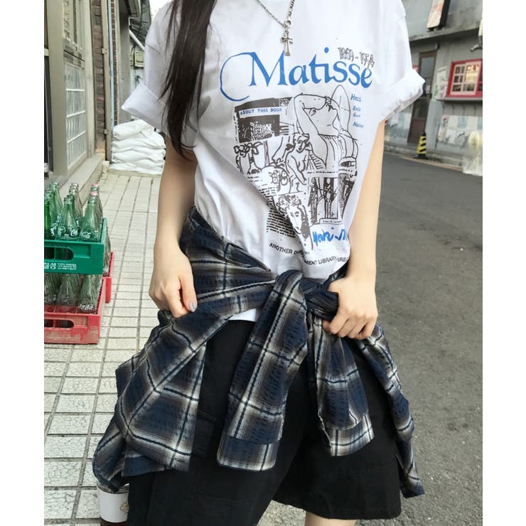ヴィンテージライク アートグラフィック半袖Tシャツ | VIVID LADY | 詳細画像3 