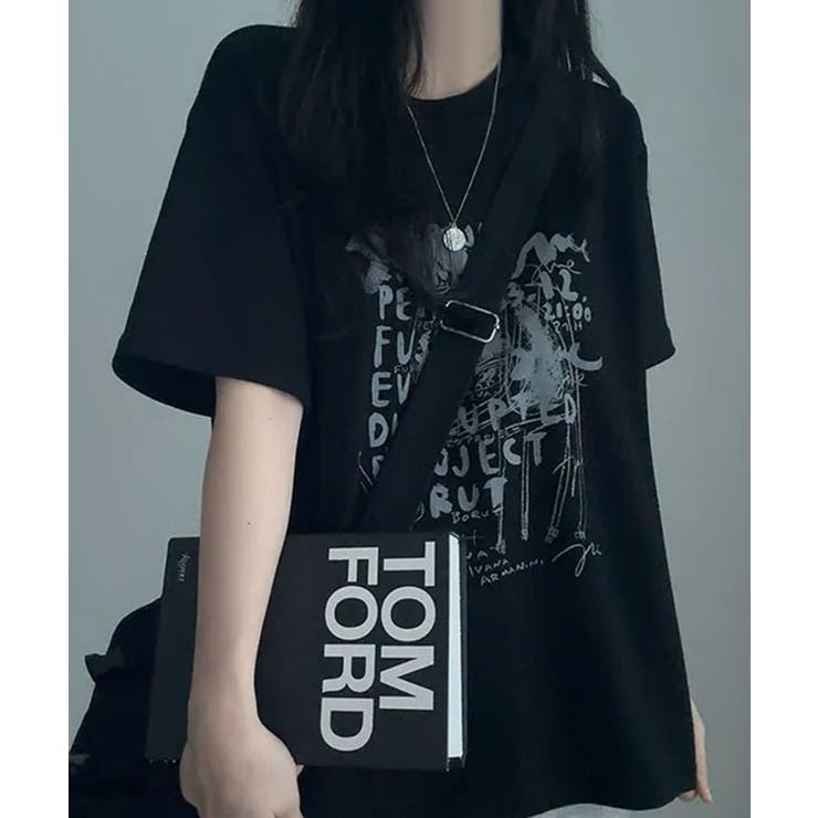 ヴィンテージグラフィック オーバーサイズ 半袖Tシャツ | VIVID LADY | 詳細画像8 