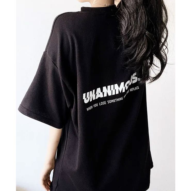 バックロゴ オーバーサイズ 半袖Tシャツ | VIVID LADY | 詳細画像13 
