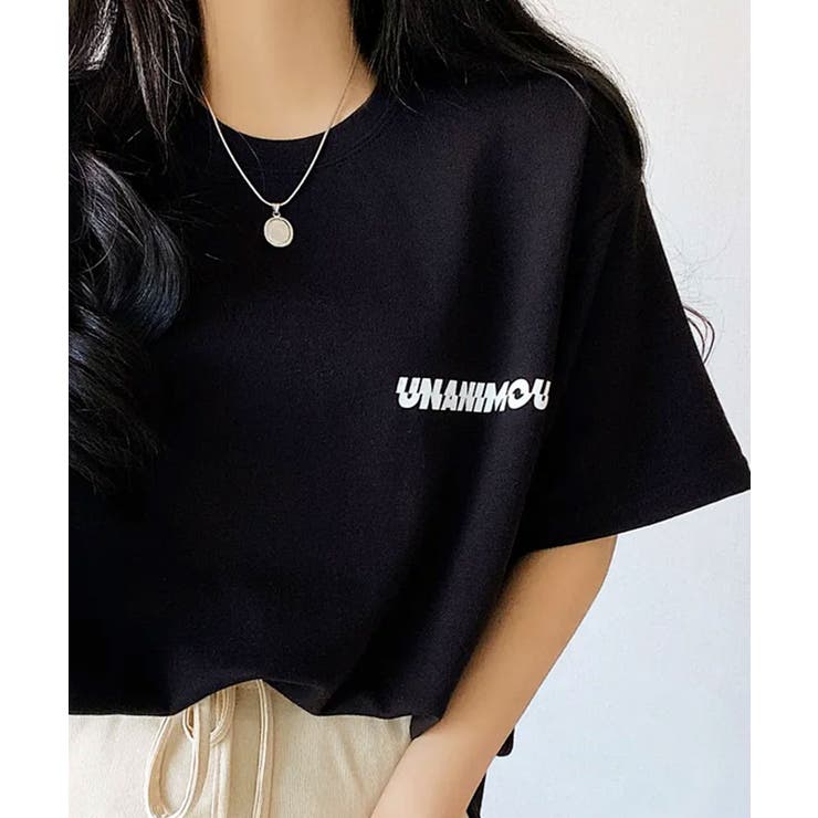 バックロゴ オーバーサイズ 半袖Tシャツ | VIVID LADY | 詳細画像14 