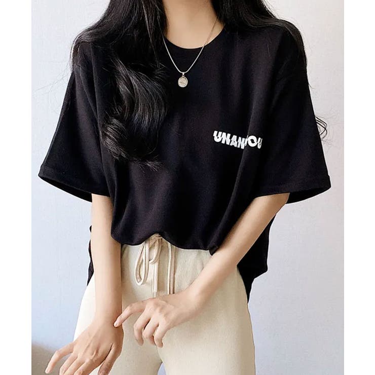 バックロゴ オーバーサイズ 半袖Tシャツ | VIVID LADY | 詳細画像15 