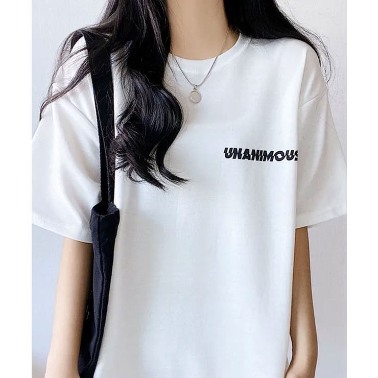 バックロゴ オーバーサイズ 半袖Tシャツ | VIVID LADY | 詳細画像3 