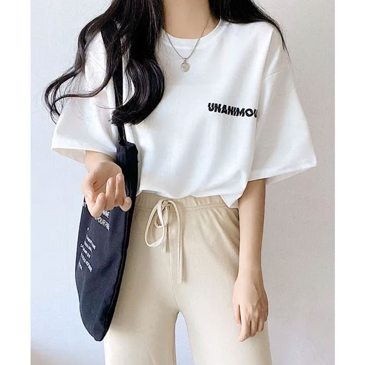 バックロゴ オーバーサイズ 半袖Tシャツ | VIVID LADY | 詳細画像7 