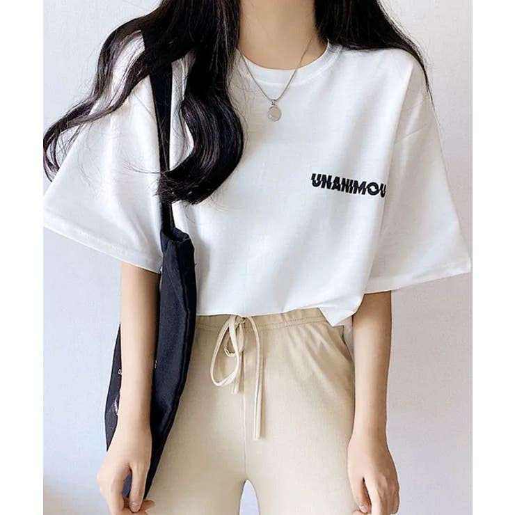 バックロゴ オーバーサイズ 半袖Tシャツ | VIVID LADY | 詳細画像8 