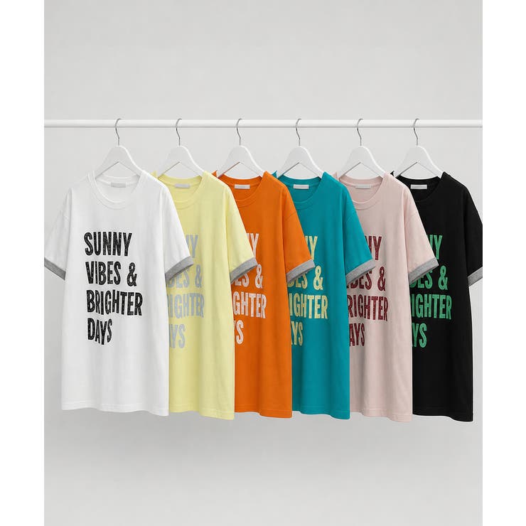 レトロロゴ ボクシー半袖Tシャツ | VIVID LADY | 詳細画像40 