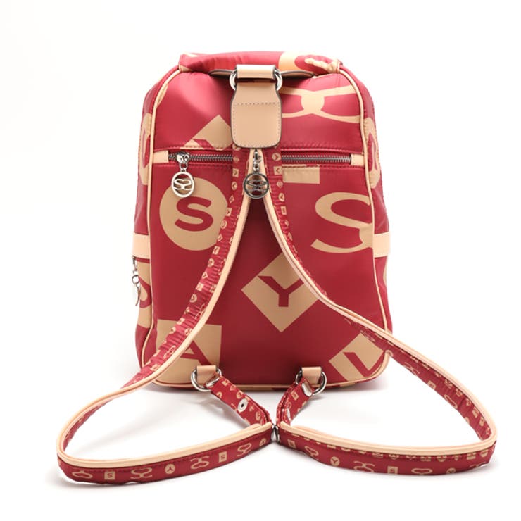 新品】 SAVOY モノグラム柄 ボディバッグ リュック レディース