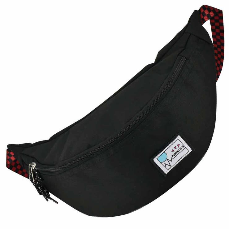 ブラック/レッド | アヴェンチュラ ウェストバッグ ウェストポーチ | AVVENTURA