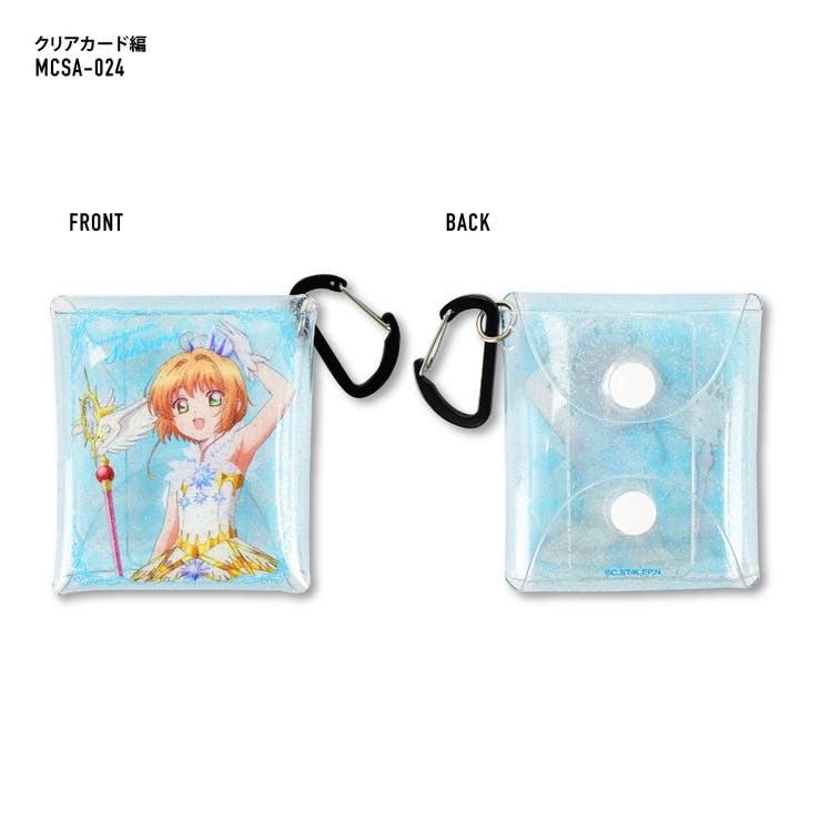 ミニポーチ クロウカード編 さくらカード編 クリアカード編 夢の杖 CCS Cardcaptor Sakura 有線/ワイヤレス 持ち運び air pods収納 文具 ギフト プレゼント ラッピング