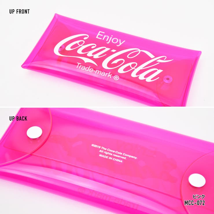 コカ・コーラ　色鉛筆　ピンク　ペンケース コカコーラ ペンケース 筆箱[品番：XD000001286]｜AVVENTURA