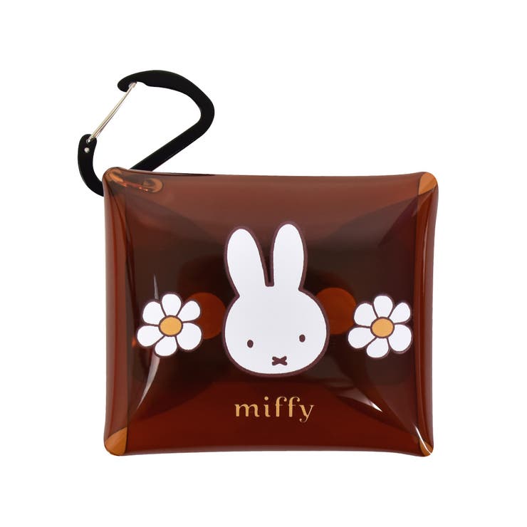 08)SBandCHブラウン(DBM-2105) | ミッフィー イヤホン ポーチ | AVVENTURA