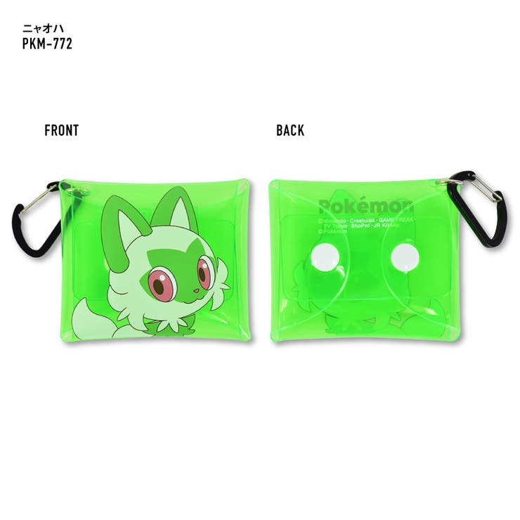 ポケットモンスター ポケモン イヤホン ポーチ 小物入れ ミニ 有線/ワイヤレス 収納 air pods/pro クリアマルチケース SSサイズ
