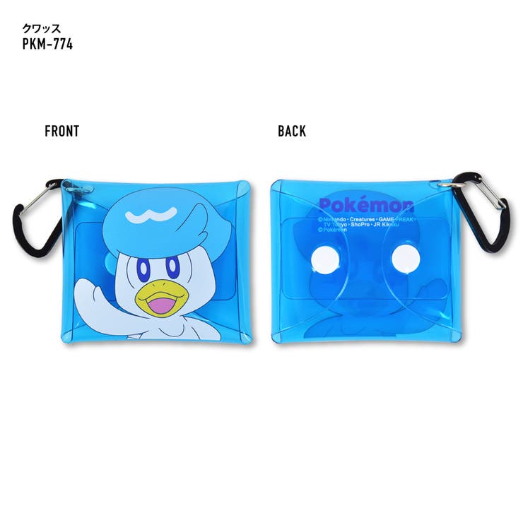 ポケットモンスター ポケモン イヤホン ポーチ 小物入れ ミニ 有線/ワイヤレス 収納 air pods/pro クリアマルチケース SSサイズ