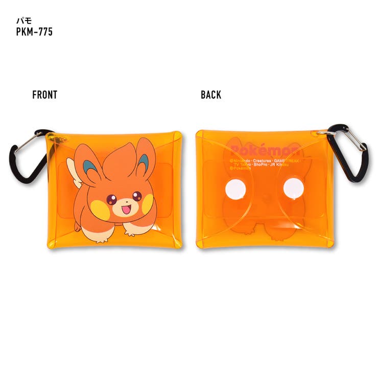 ポケットモンスター ポケモン イヤホン ポーチ 小物入れ ミニ 有線/ワイヤレス 収納 air pods/pro クリアマルチケース SSサイズ