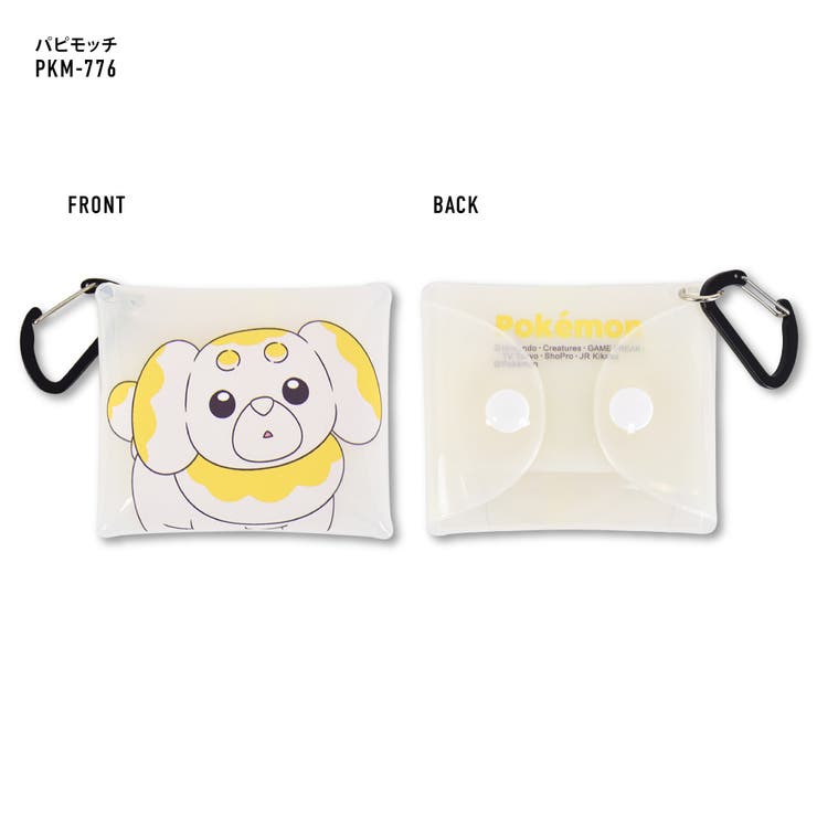 ポケットモンスター ポケモン イヤホン ポーチ 小物入れ ミニ 有線/ワイヤレス 収納 air pods/pro クリアマルチケース SSサイズ