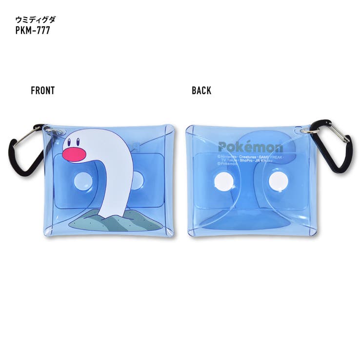 ポケットモンスター ポケモン イヤホン ポーチ 小物入れ ミニ 有線/ワイヤレス 収納 air pods/pro クリアマルチケース SSサイズ