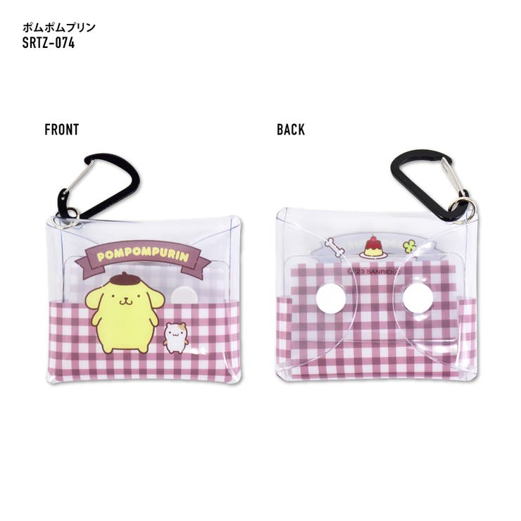 サンリオ クリアマルチケース SSサイズ[品番:XD000002153 サンリオ クリアマルチケース SSサイズ[品番:XD000002153