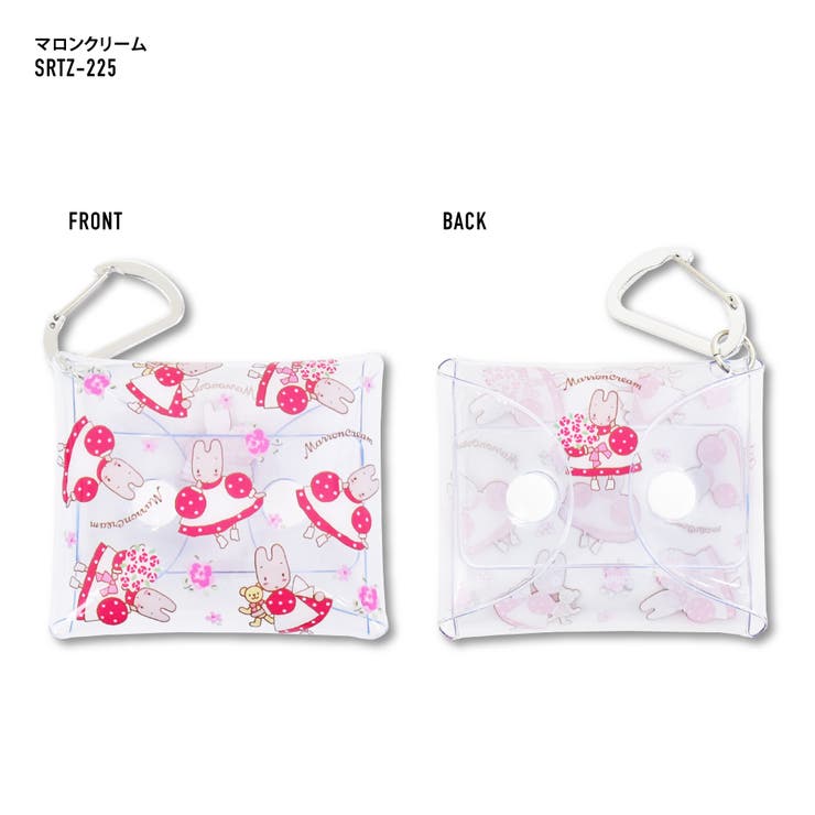 Sanrio 透明ポーチ カラビナ ミニ ポーチ ハローキティ シナモロール クロミ パティ&ジミー マイメロディ こぎみゅん ニャニィニュニェニョン ギフト プレゼント ラッピング
