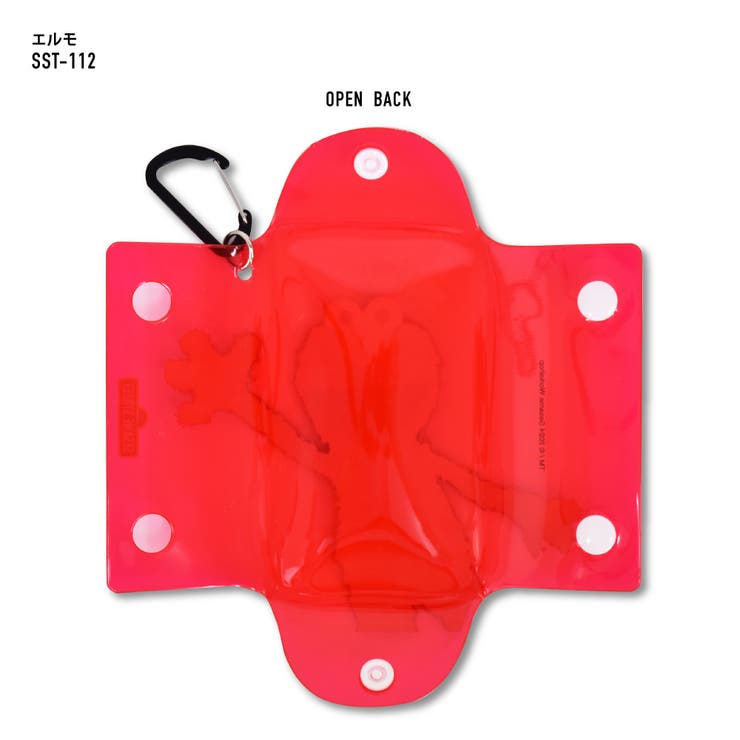 セサミストリート クリアポーチ カラビナ | AVVENTURA | 詳細画像3 