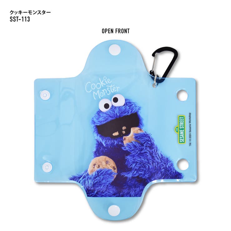 セサミストリート クリアポーチ カラビナ | AVVENTURA | 詳細画像6 