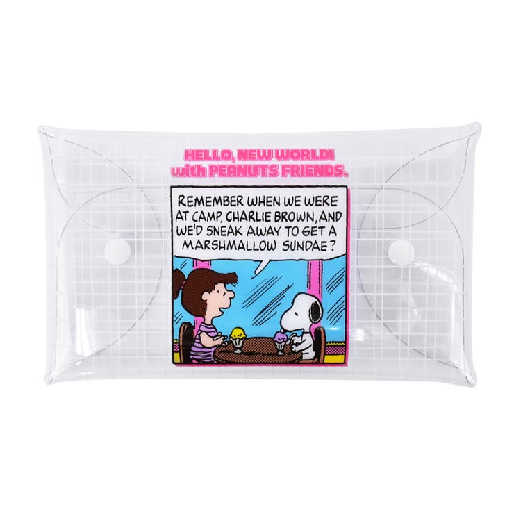 ピンク(SPZ-2480) | スヌーピー マスクケース 小物入れ | AVVENTURA