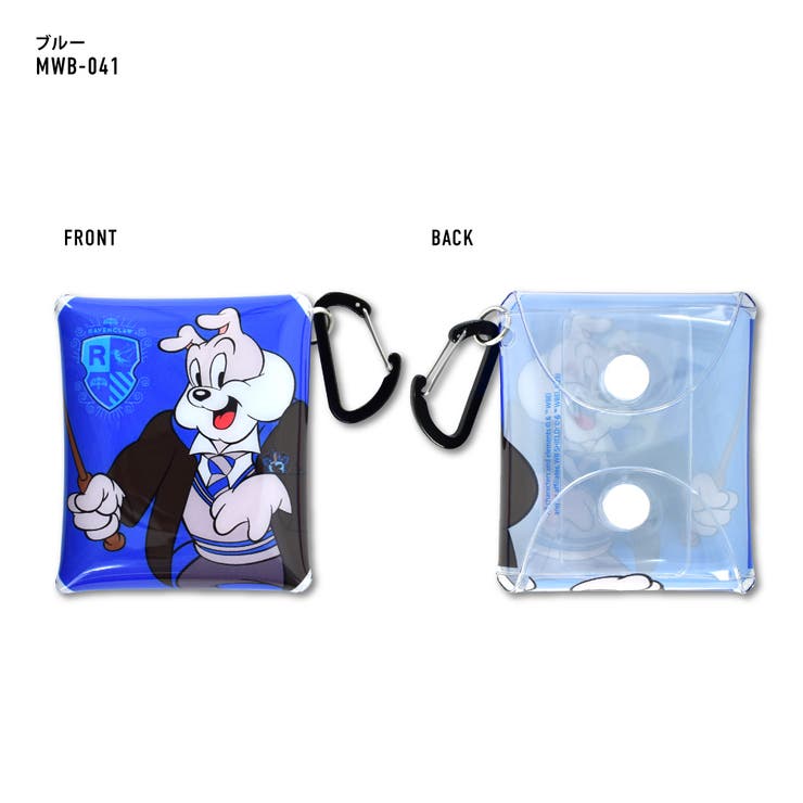 トムとジェリー クリアマルチケース SSサイズ 小物入れ airpods proケース 薬ケース キーケース 携帯用 カラビナ付き シンプル
