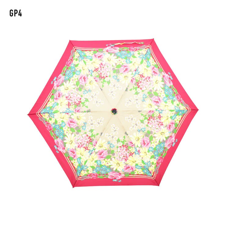 エンビロサックス 日傘 折りたたみ 晴雨兼用 ブランド uvカット 傘 撥水 軽量 50cm 花柄