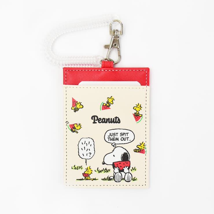 SNOOPY パスケース コイル 合成皮革 小さめ 2枚 ICカード(Suica PiTaPa ICOCA)  新学期 新生活 子供の日 母の日 クリスマス ギフト プレゼント ラッピング
