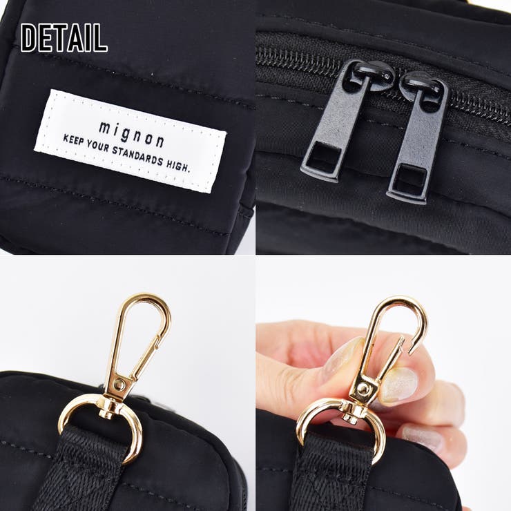 ミニョン キルティング 化粧ポーチ | AVVENTURA | 詳細画像12 