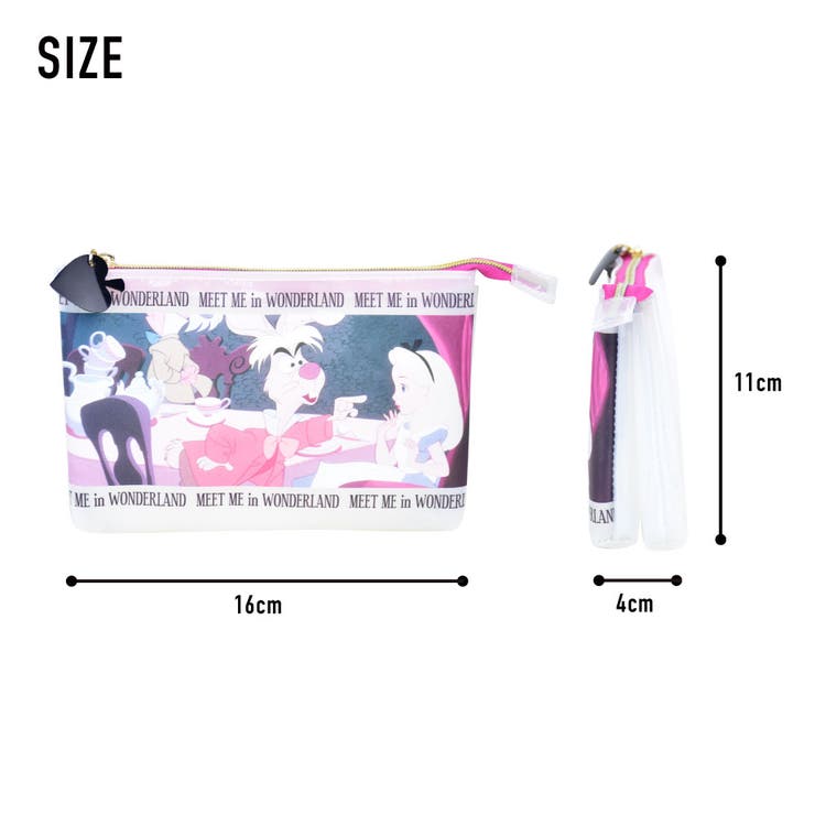 ふしぎの国のアリス ディズニー ポーチ | AVVENTURA | 詳細画像6 
