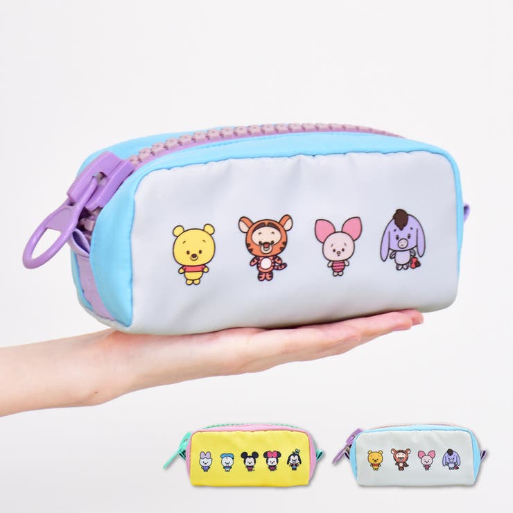 ディズニー ペンケース メガジップ[品番：XD000002250