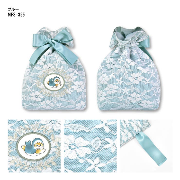 mofusand 巾着ポーチ 化粧ポーチ | AVVENTURA | 詳細画像1 