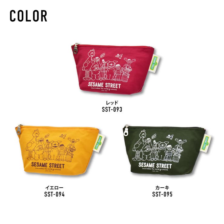 セサミストリート 舟形 ポーチ | AVVENTURA | 詳細画像5 