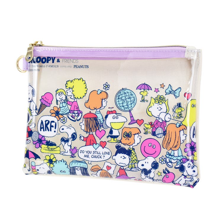 クリア(SPPS-065) | スヌーピー ポーチ 小物入れ | AVVENTURA