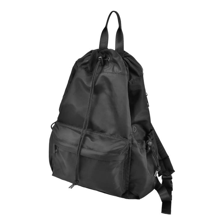 バックパック・リュック OVHEE Mignon Backpack Velvet Black P00000NT 오브히(OVHEE) 미뇽 백팩 Mignon Backpack_Velvet Black