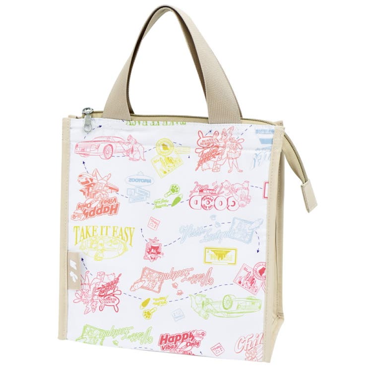 ホワイト(MDAN-138) | ズートピア ディズニー ランチトート | AVVENTURA