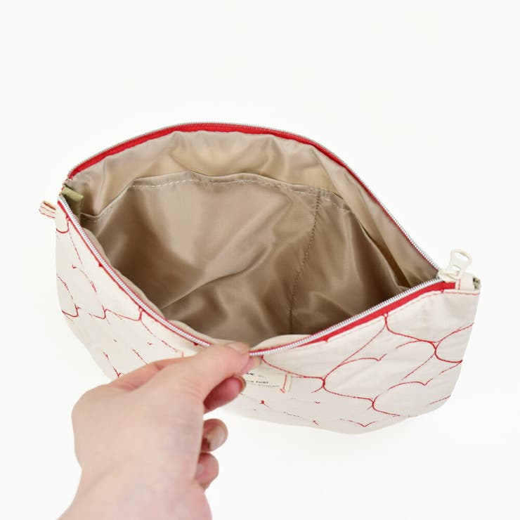 化粧ポーチ 小物入れ キルティング | AVVENTURA | 詳細画像7 