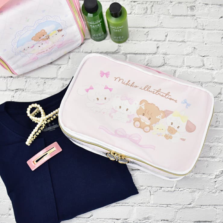mikko illustrations メッシュ収納ポーチ | AVVENTURA | 詳細画像2 
