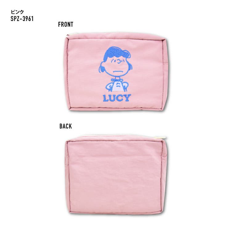 化粧ポーチ スクエアポーチ アップリケ刺繍 | AVVENTURA | 詳細画像6 