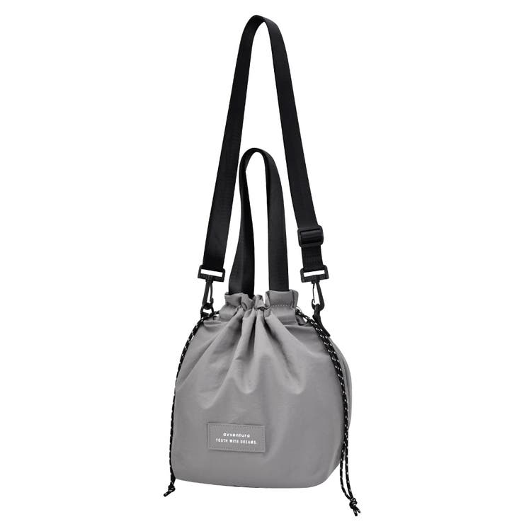 グレー | アヴェンチュラ ショルダーバッグ 巾着 | AVVENTURA