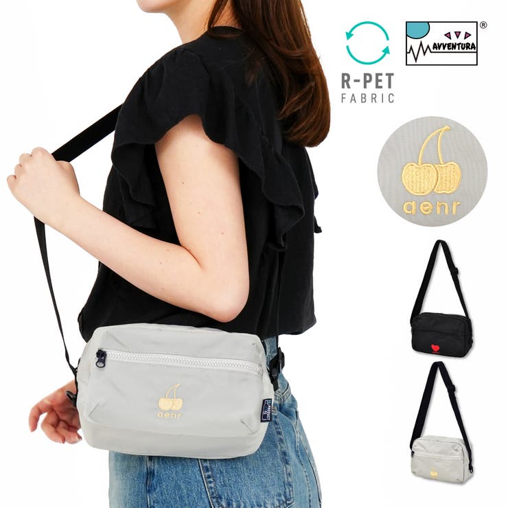 ライトグレー | ショルダーバッグ ミニバッグ 軽量 | AVVENTURA