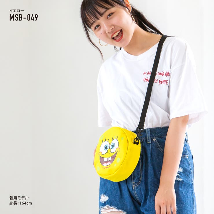 スポンジボブ ショルダーバッグ ミニショルダー[品番