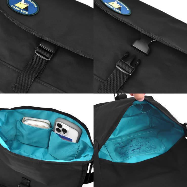 スヌーピー ショルダーバッグ メッセンジャー | AVVENTURA | 詳細画像14 