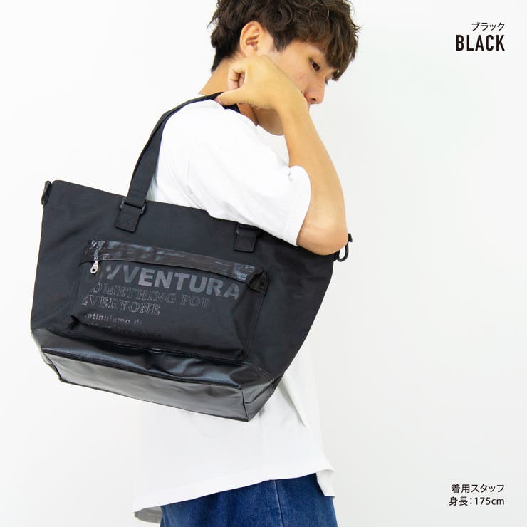everyone nylon tote bag black ブラック