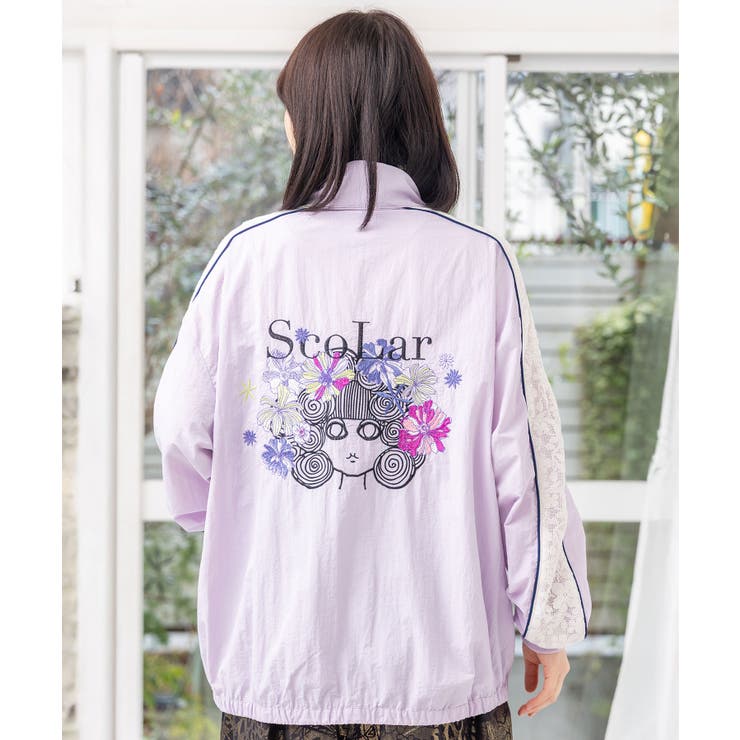 scolar ブルゾン ☆美品☆ スカラー ScoLar 仲宗根泉(HY)コラボメッシュブルゾン