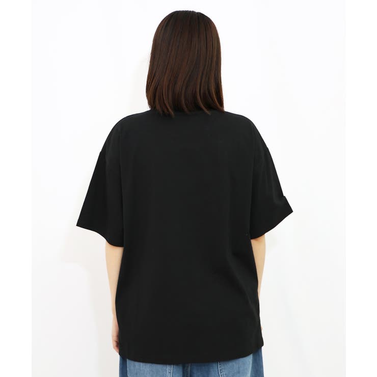 アニマル蝶花柄Tシャツ | ScoLar | 詳細画像1 