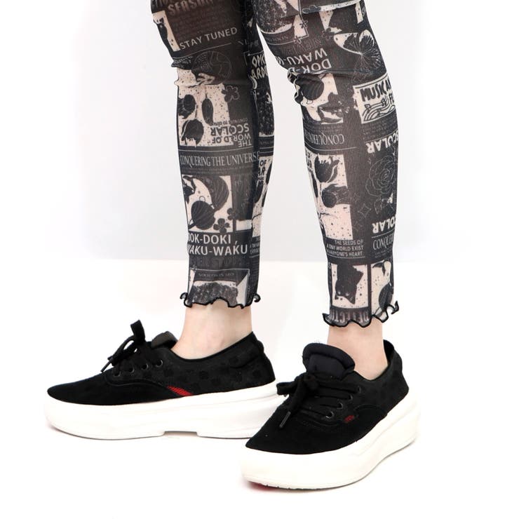 ラメニットソー3柄展開レギンス | ScoLar | 詳細画像4 