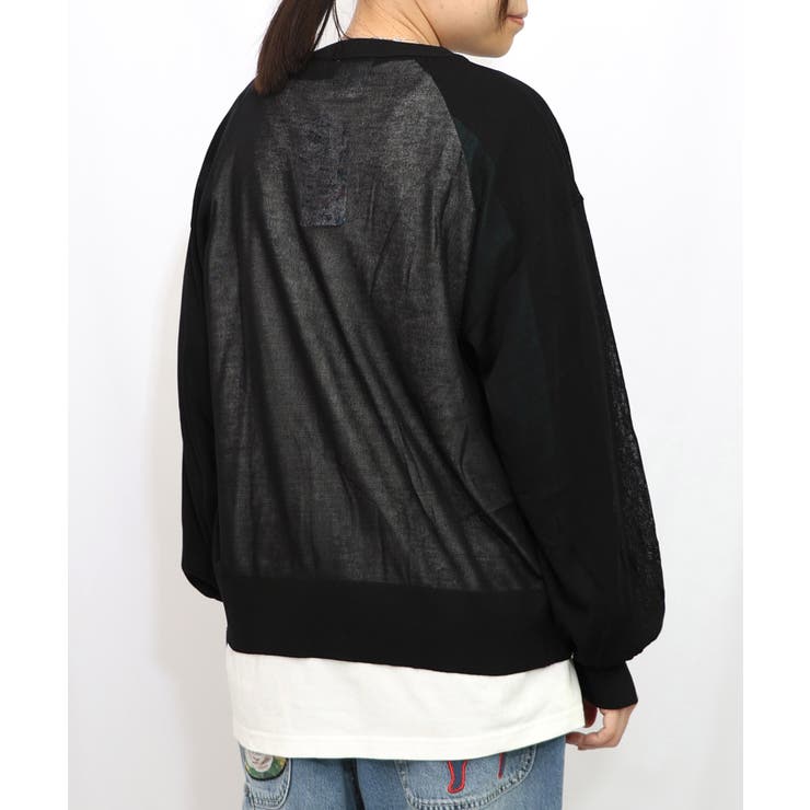 スカラー箔プリント 接触冷感ニットカーディガン | ScoLar | 詳細画像10 