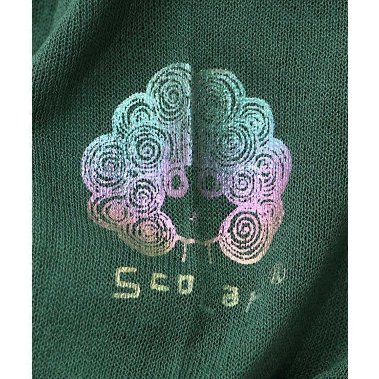 スカラー箔プリント 接触冷感ニットカーディガン | ScoLar | 詳細画像17 