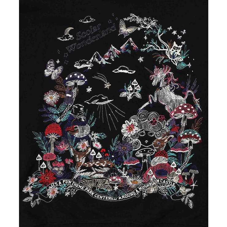 フェアリーテイル刺繍 2WAYプルオーバー | ScoLar | 詳細画像12 