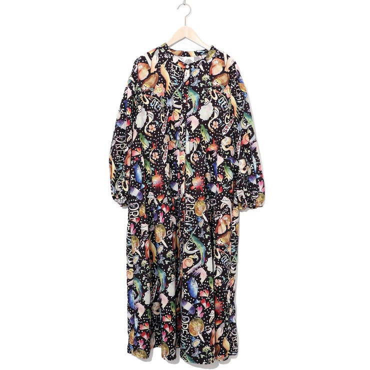 音楽orPOP柄ワンピース | ScoLar | 詳細画像17 